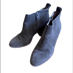 Madewell suede booties